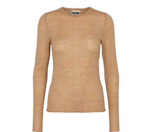 By MarMar Copenhagen merino trui camel