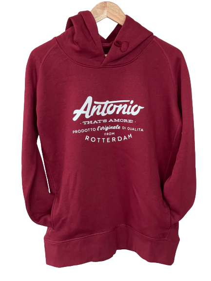 Antonio hoodie burgundy