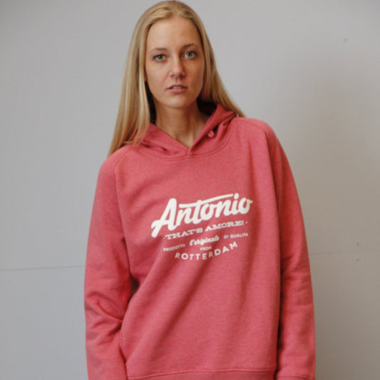 Antonio hoodie signora pink