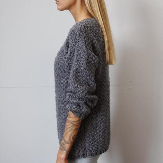 Made to Order knitwear taupe